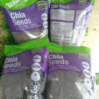 { 1KG } HẠT CHIA TÍM ABSOLUTE ORGANIC ÚC