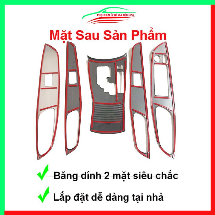 Ốp nội thất cho xe ô tô Vios 2019 2020 vân cacbon bảo vệ chống trầy xước và làm đẹp xe