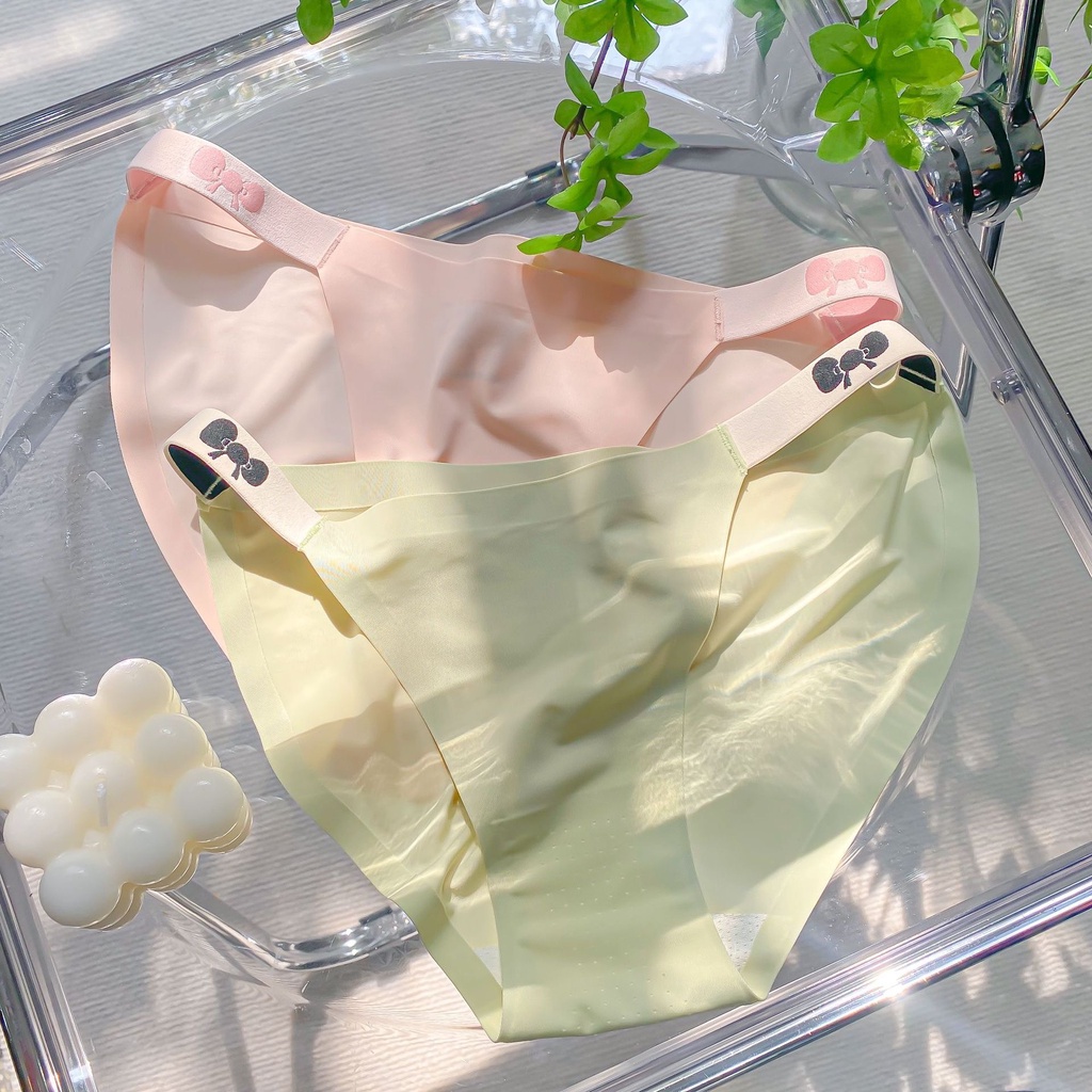 Quần Lót Nữ Su Lạnh Dây Hông Hình Nơ Quyến Rũ S93