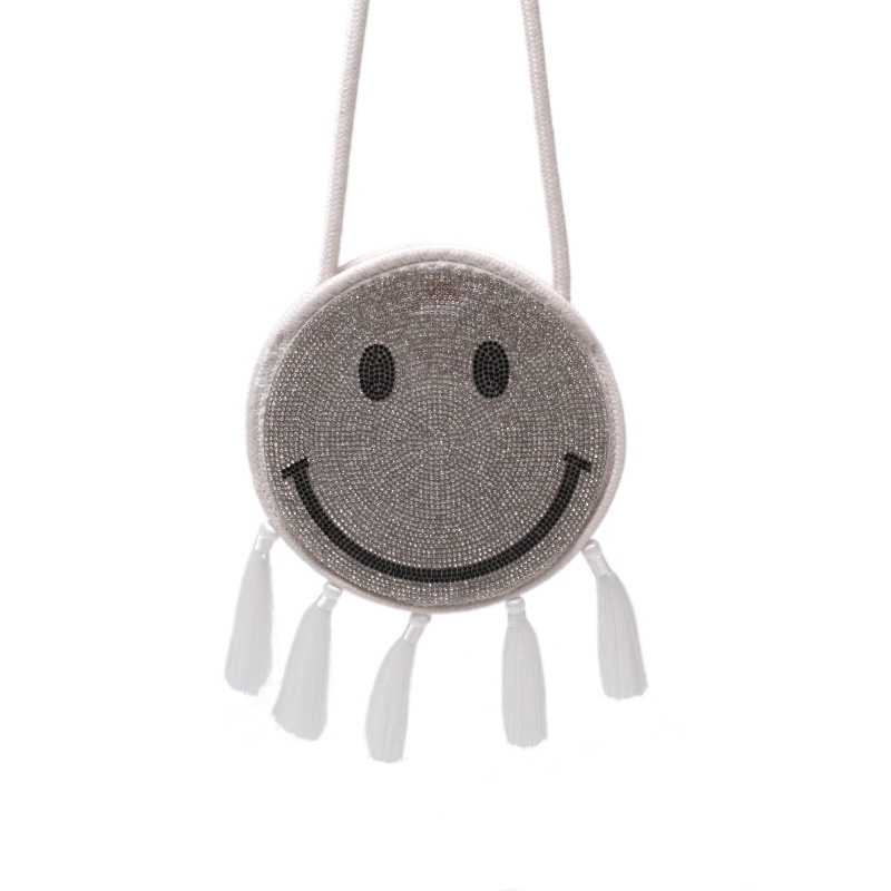 Túi cói Vai Bằng Rơm Hình Tròn Thời Trang Mùa Hè 2021 Dành Cho Bạn Nữ