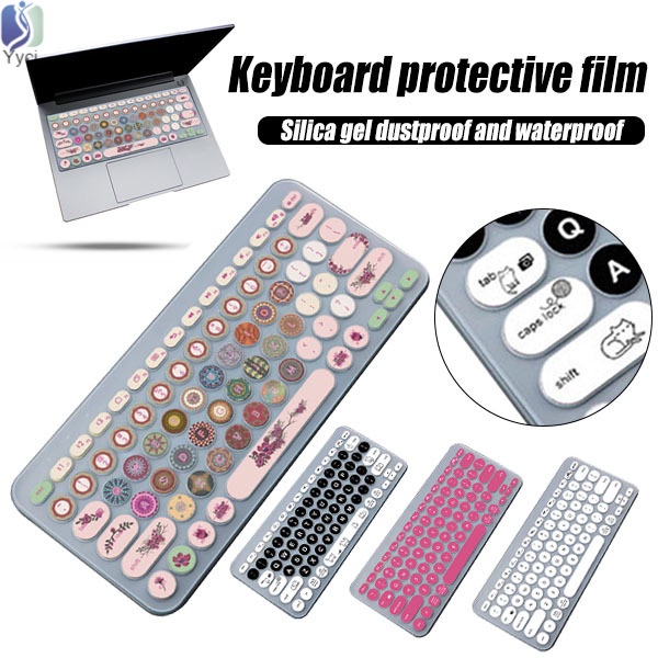 Miếng Dán Bảo Vệ Bàn Phím Bằng Silicon Chống Bụi Chống Nước Cho Logitech K380 Ốp