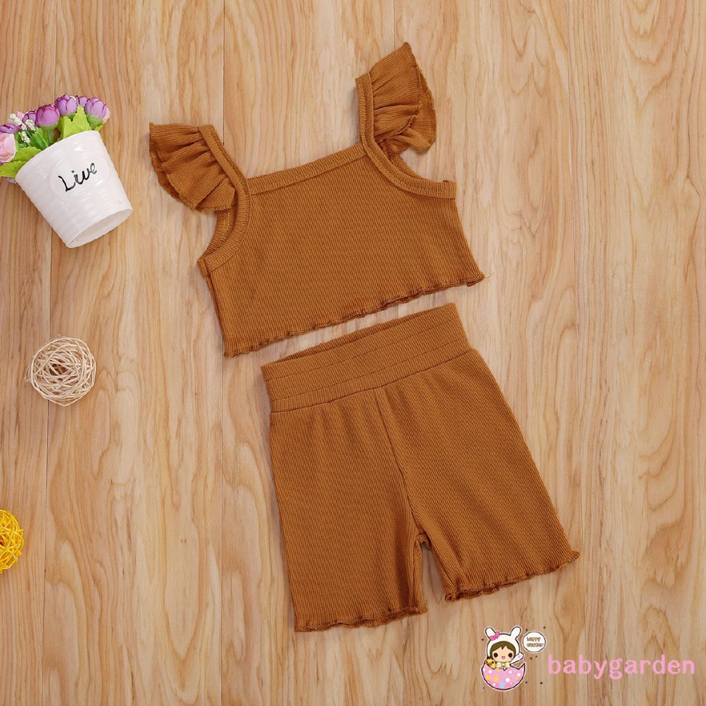 Set Đồ 2 Chi Tiết Thời Trang Xinh Xắn Cho Bé Gái