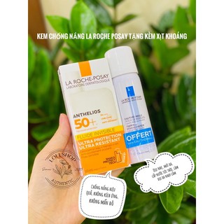 [Made in France] La Roche-Posay Sét Kem Chống Nắng + Xịt Khoáng La Roche-Posay