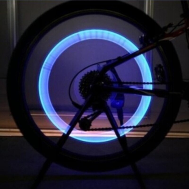 Vỏ bọc van bánh xe có đèn LED chống thấm nước trang trí cho xe máy xe đạp