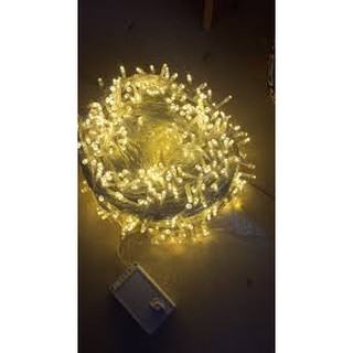 Dây đèn led trang trí loại không chớp 8m màu vàng trắng
