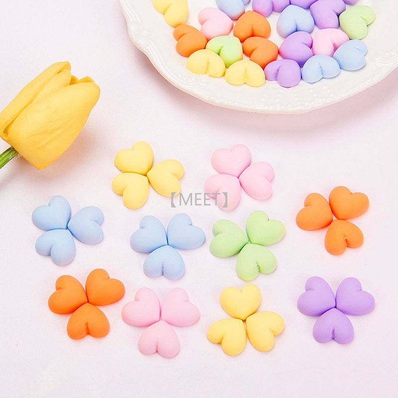 1 Gói Hình Bánh Macaron Bằng Nhựa Resin Tự Làm Trang Sức Thủ Công