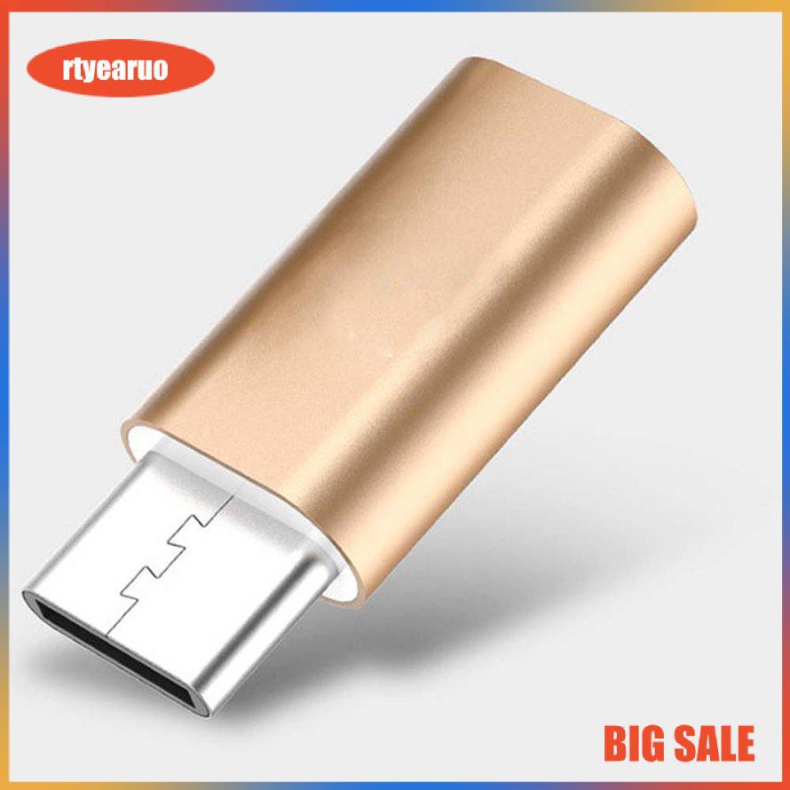 Đầu chuyển đổi cổng Micro USB sang Type-C tiện ích cho điện thoại Android Huawei Xiaomi Samsung OPPO