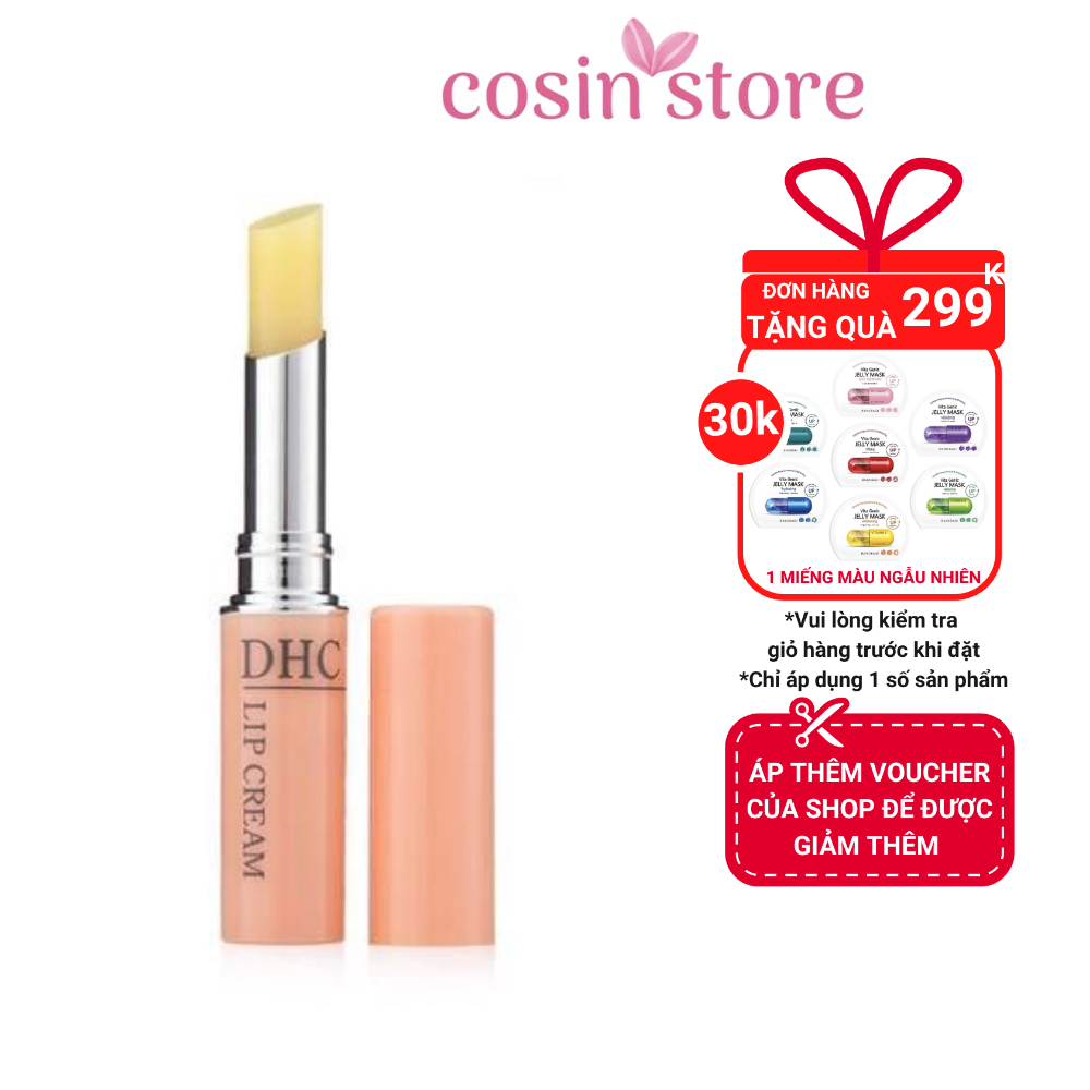 Son Dưỡng Môi DHC Lip Cream 1,5g không màu của Nhật Cosin Store