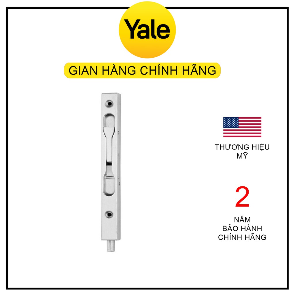 Chốt âm cho cửa gỗ và nắp đậy chốt cửa gắn sàn YALE dòng YFB (Bảo hành 2 năm) - Hàng chính hãng