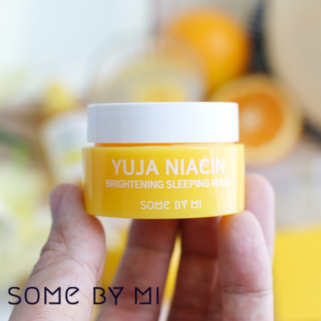 Mặt Nạ Ngủ Some By Mi Yuja Niacin 30 days Miracle Brightening Sleeping Mask