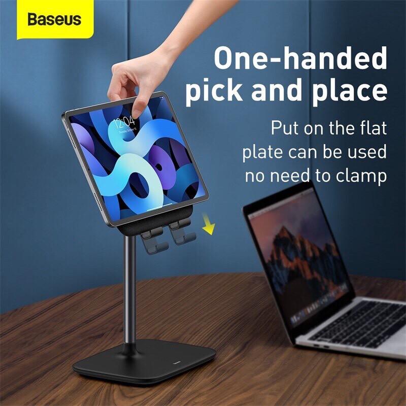 Giá Đỡ Để Bàn Dành Cho Máy Tính Bảng Pad Điện Thoại iPad Tap Baseus Indoorsy Youth Tablet Desk Stand