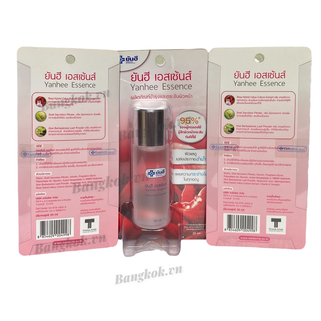 Nước Hoa Hồng Dưỡng Trắng Se Khít Lỗ Chân Lông Yanhee Thái Lan