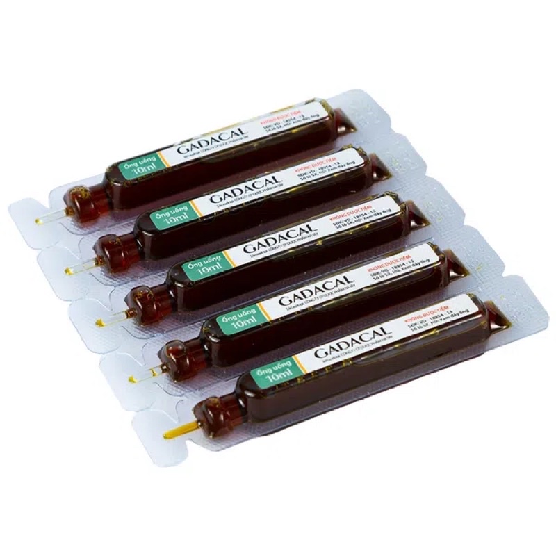 Gadacal - Cho Người Thiếu Vitamin Và Khoáng Chất Tăng Cường Sức Đề Kháng