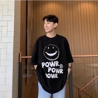 Áo Thun Mặt Cười PO.WR Unisex