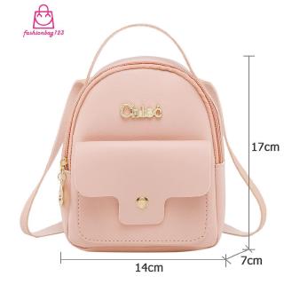 (Hàng Có Sẵn) Balo Da Mini Cho Nữ