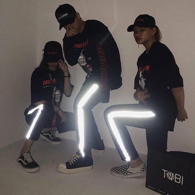 Quần PHẢN QUANG BASIC Unisex - NEON PANTS UNISEX (CHỤP FLASH mới phản quang)
