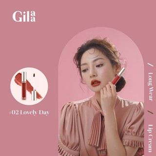 [Bu123]  Son kem lì Gilaa Long Wear Lip Cream Full Size (5g)