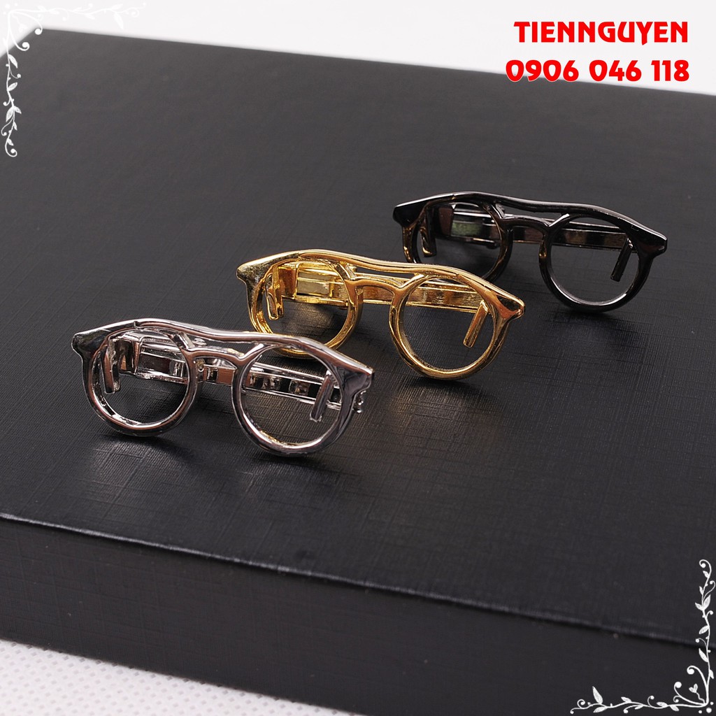 Kẹp cà vạt nam bản nhỏ ( 4cm)