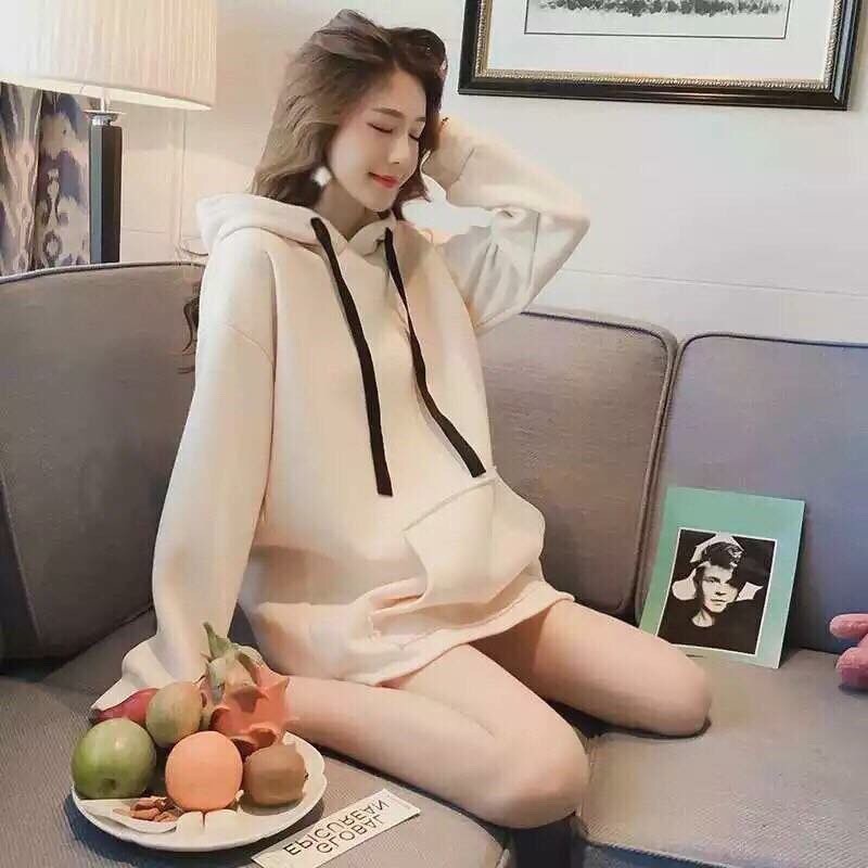 Áo Nỉ Áo Hoodie Hàn Quốc Hàng Độc 4 Màu Chất Siêu Đẹp, Nỉ Dày, Bông Mịn