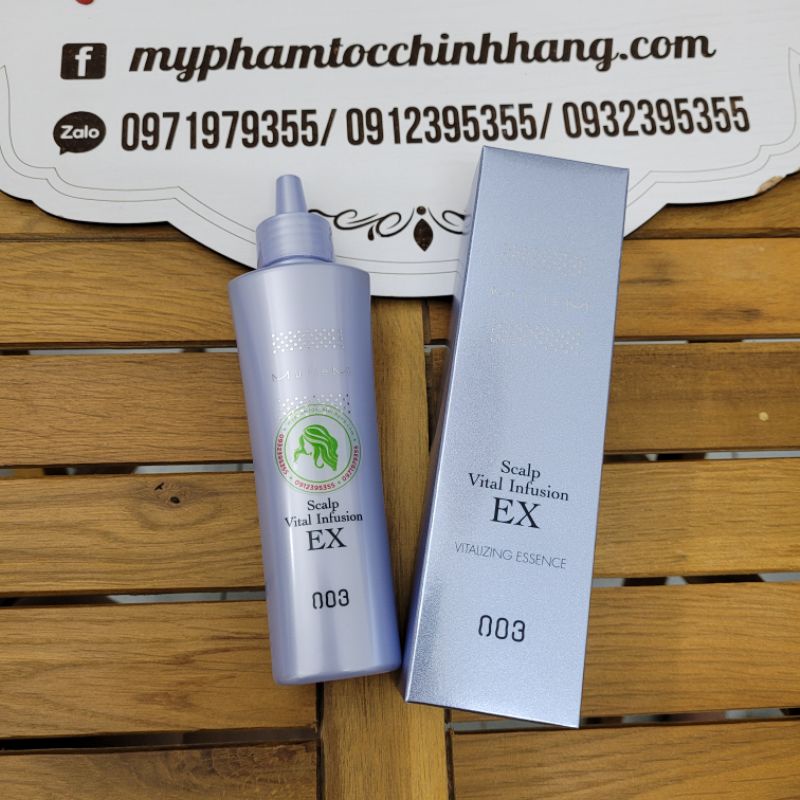 TINH CHẤT NUMBER 003 MURIEM (SCALP VITAL INFUSION) EX 120ML CHỐNG RỤNG KÍCH THÍCH MỌC TÓC