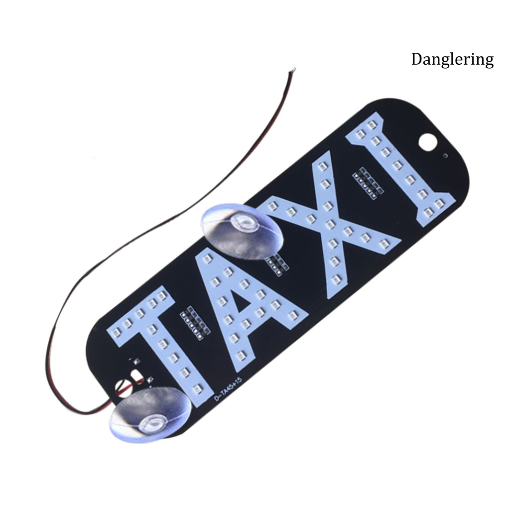 Đèn led chữ TAXi độc đáo gắn biển số xe hơi