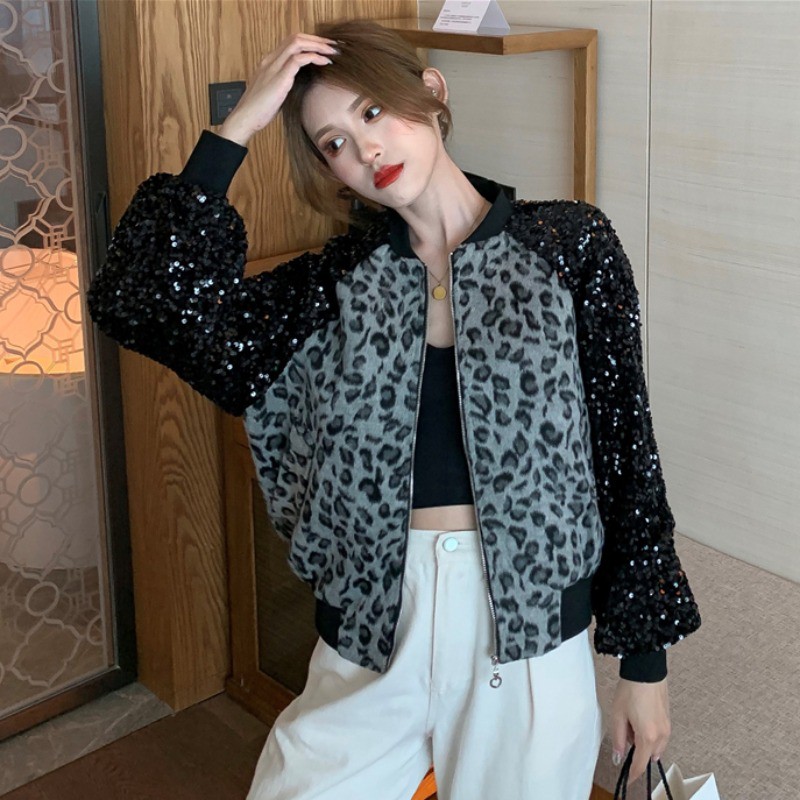 (ORDER) Áo bomber da beo tay tán kim sa cá tính | BigBuy360 - bigbuy360.vn