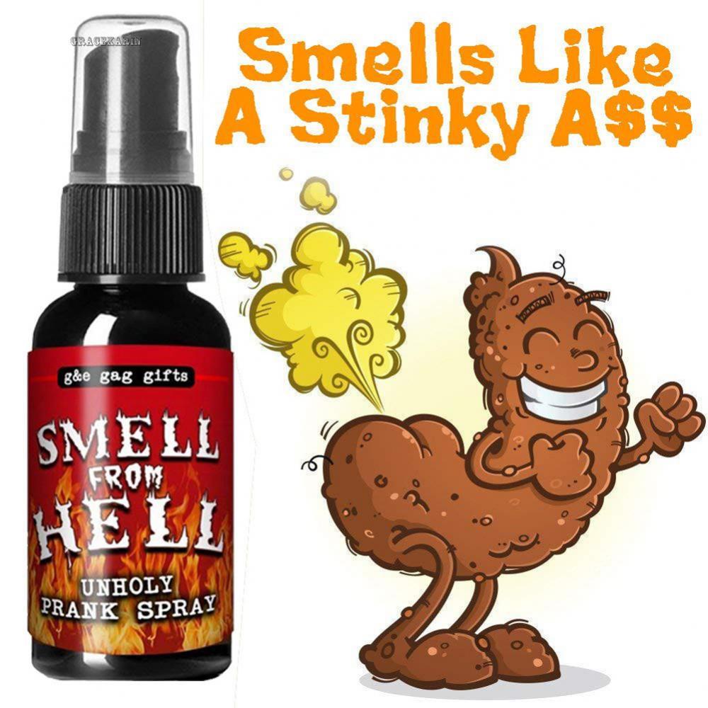 30ML Novelties Liquid Fart Gag Prank Joke Spray Can Stink Bomb Smelly Stinky-Gas