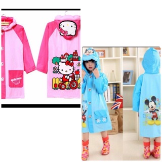 (Đủ size ) Áo mưa hoạt hình cho bé