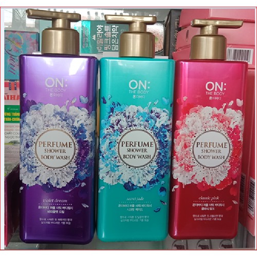 Sữa tắm ON THE BODY Perfume Shower Body Wash 500G