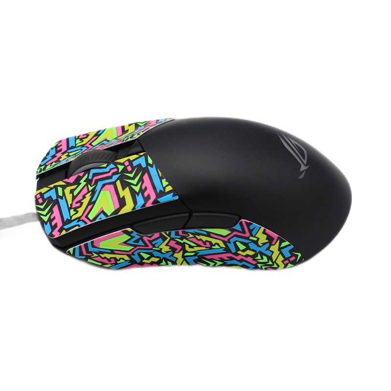 Nhãn Dán Da Họa Tiết Chuột Chống Trượt Thấm Hút Mồ Hôi Cho rog gladius