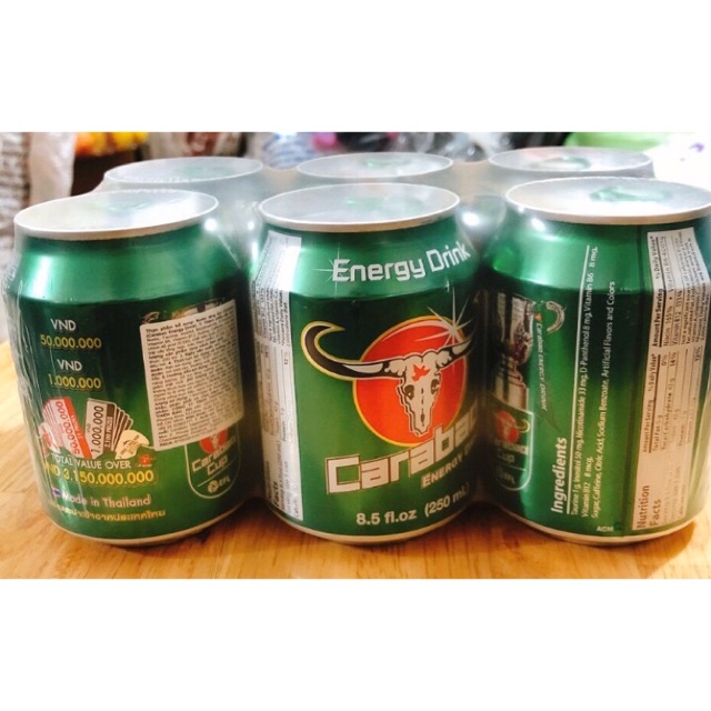 LỐC 6 LON TRÂU CỤNG THÁI 250ML