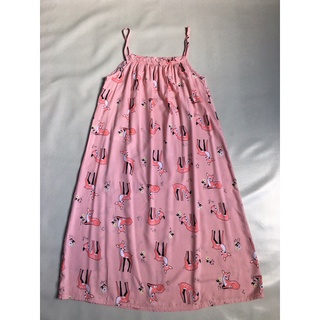 Đầm 2 dây Lanh (Tole) Size 1 (Từ 40kg-50kg).