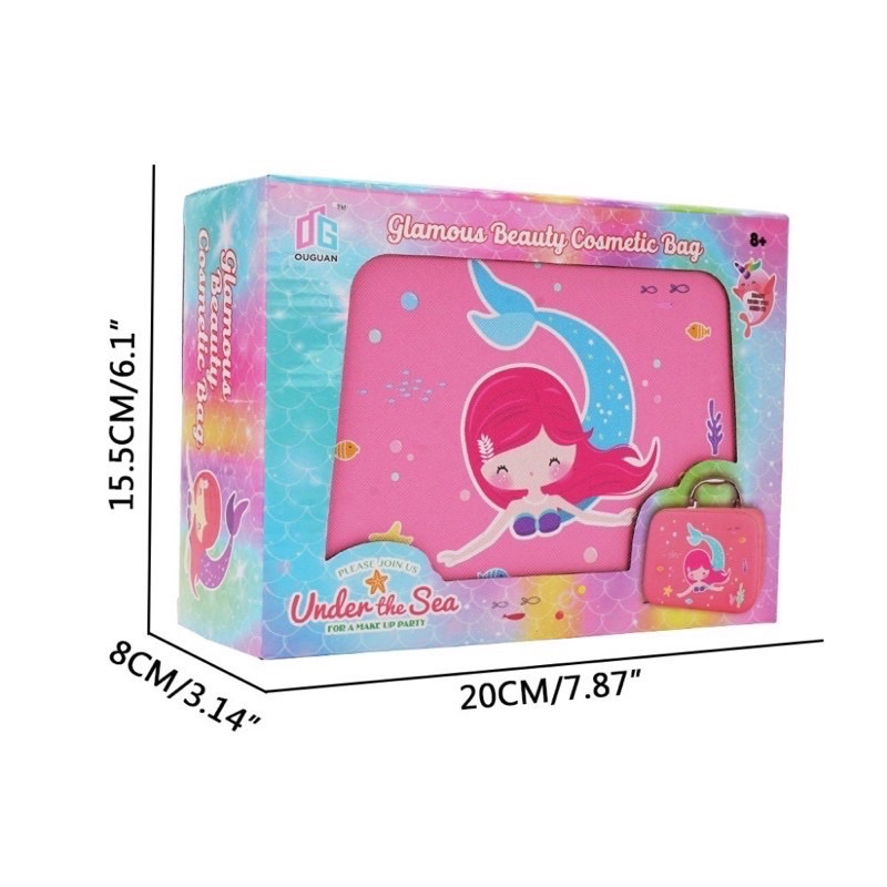 - HỘP ĐỒ CHƠI TRANG ĐIỂM AN TOÀN CHO BÉ GÁI - ĐỒ CHƠI MAKE UP CHO BÉ GÁI