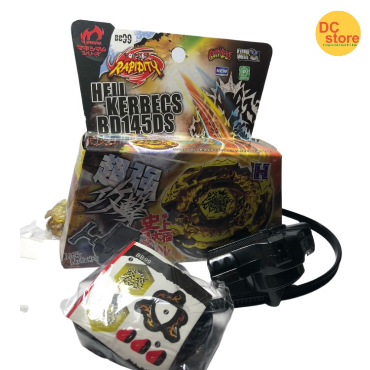 Con Quay Chiến Thần Vô Cực Sói Ba Đầu BB99 Top Rapidity Cho Bé Trai