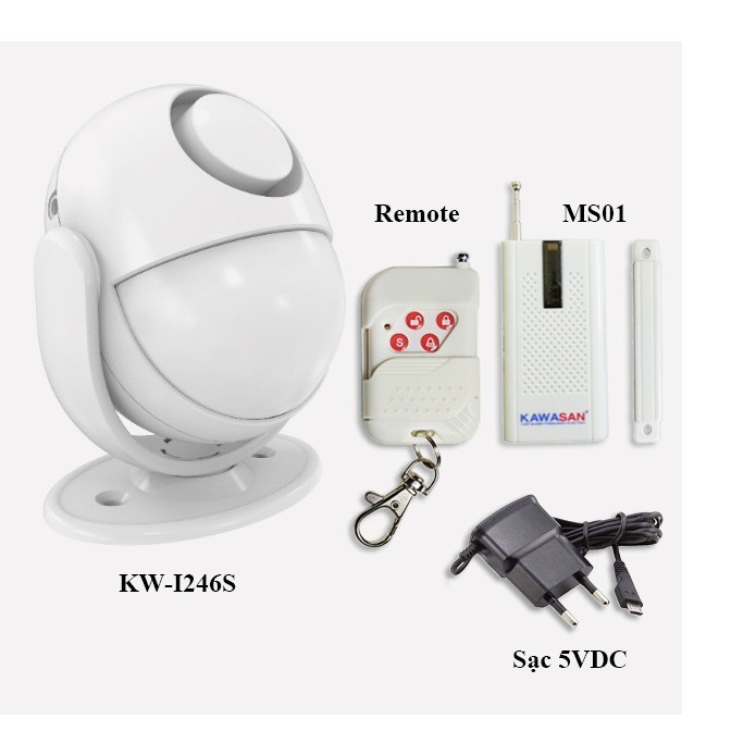 COMBO BÁO ĐỘNG TRUNG TÂM TẠI CHỖ KW-246-M1