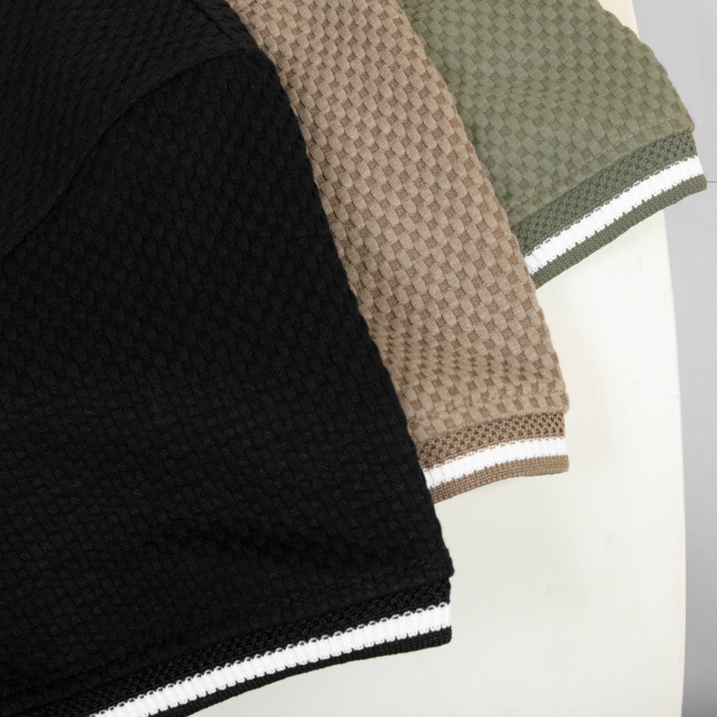 Áo Polo Nam Cổ Bẻ Vải Cotton Dệt Ô Cao Cấp, Áo  Nam Có Cổ Basic 3 Màu Hàng Xuất Khẩu Cao Cấp Thoáng Mát | BigBuy360 - bigbuy360.vn