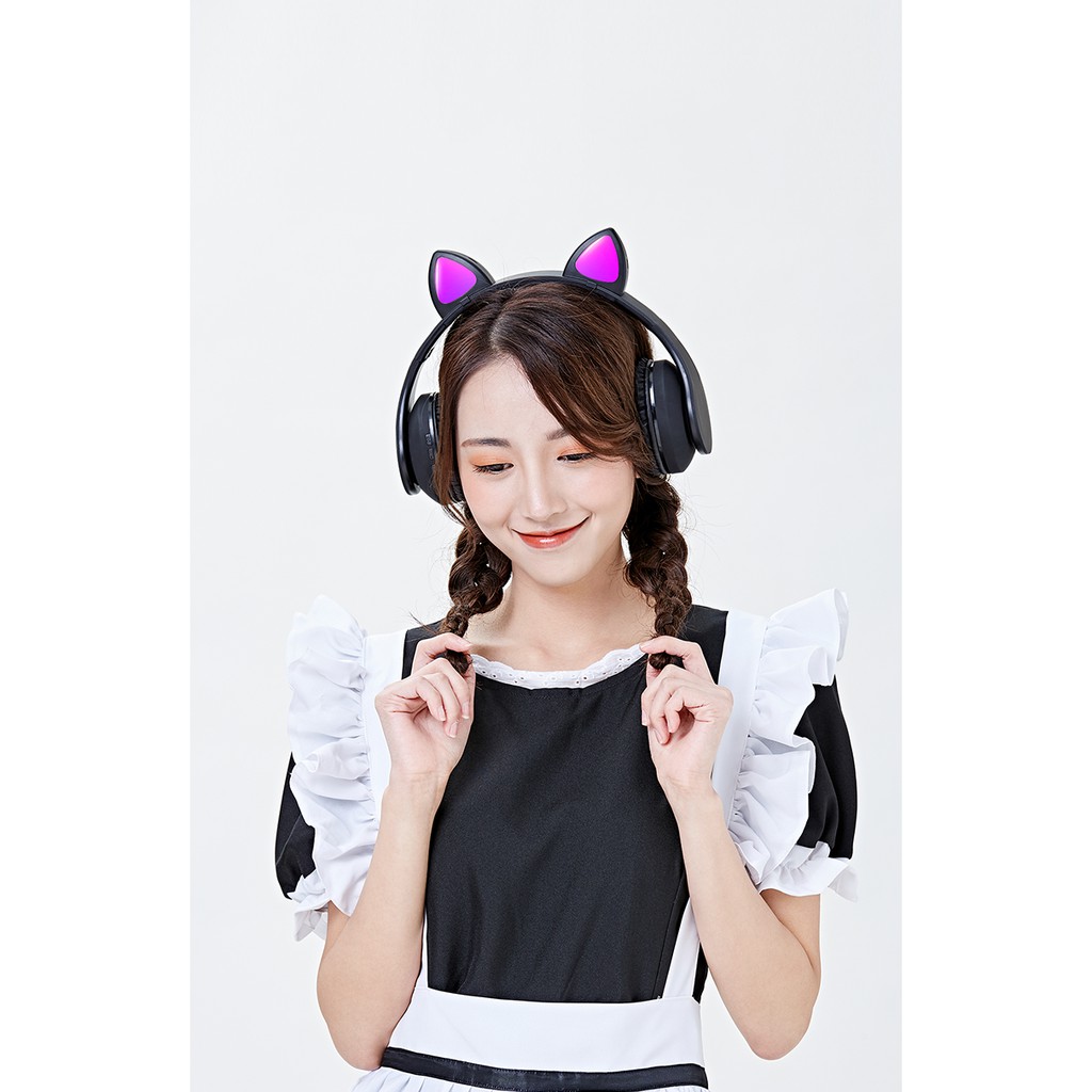 [Bản Cao Cấp]Tai Nghe Tai Mèo HEADPHONE CATEAR Bluetooth 5.0 F07 Thế Hệ Thứ 3 - Tai Mèo Có Thể Tháo Rời - Hot Style 2020 | BigBuy360 - bigbuy360.vn