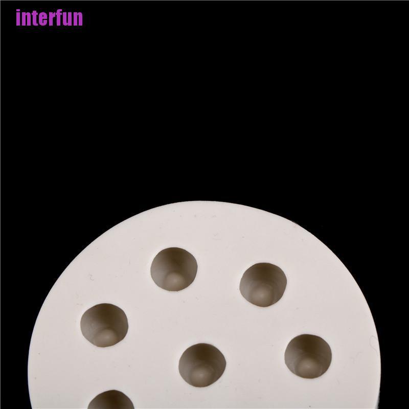 1 Khuôn Nướng Bánh Việt Quất 8 Lỗ Bằng silicone