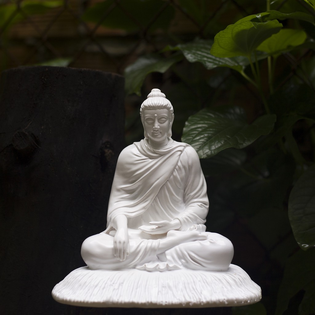 Tôn Tượng Bổn Sư 22 cm phong thủy thờ phụng, trang trí nhà cửa, bàn trà, hồ thủy sinh, tiểu cảnh, bán cạn, terrarium