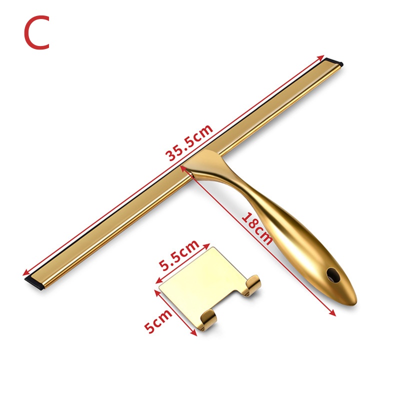 Dụng Cụ Làm Sạch Vòi Hoa Sen Bằng Thép Không Gỉ Với Tay Cầm Silicone Cao Su Tiện Dụng Cho Nhà Tắm / Cửa S