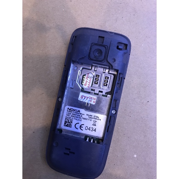 Xác điện thoại nokia 2730