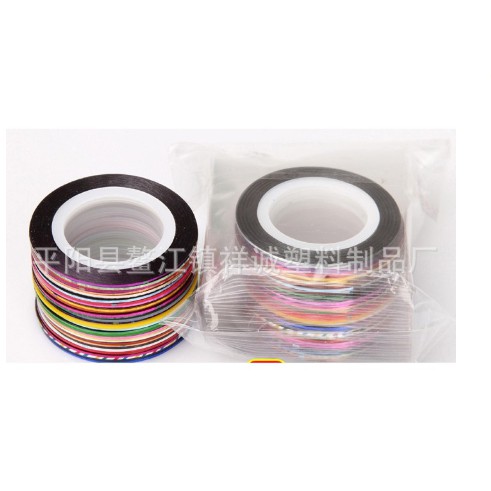 Băng dính màu trang trí nail/ cái