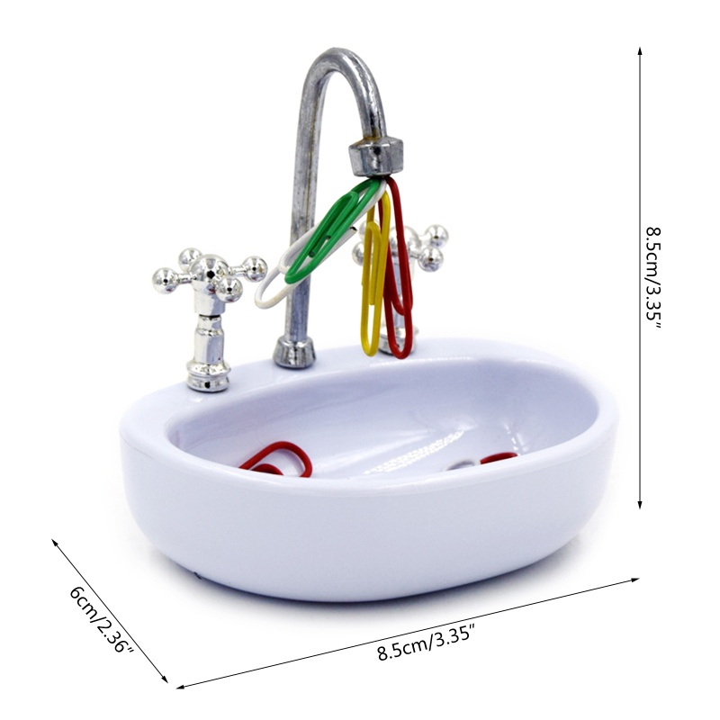 Giá Đỡ Kẹp Giấy Vệ Sinh + 15 Kẹp Giấy Vệ Sinh Nam Châm Sáng Tạo Cho Nhà Búp Bê / Văn Phòng / Trường Học