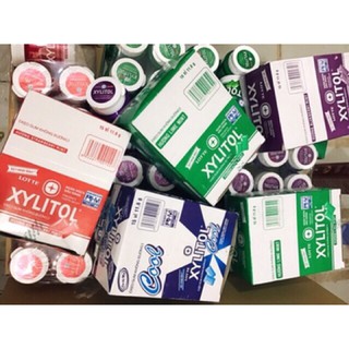 Hộp 15 vỉ Gum không đường ngừa sâu răng Lotte Xylitol