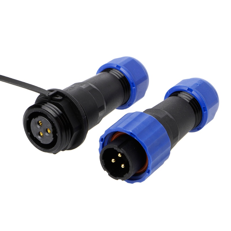 Ổ Cắm Đèn LED Chống Nước IP68 SP16 2Pin / 3Pin / 4Pin / 5Pin / 6Pin / 7Pin / 9Pin