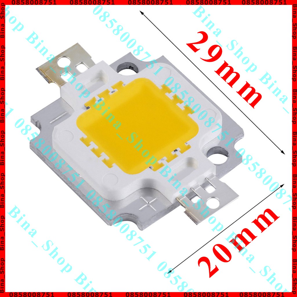 Chip Led DC 12V 3W ánh sáng vàng ấm