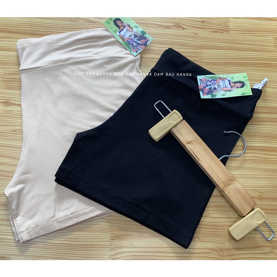 [SIZE 40-75KG] Quần đùi mặc váy cho bầu 2 trong 1 mặc trong váy và mặc thành đùi với áo đi ngủ cũng được vải cotton lạnh