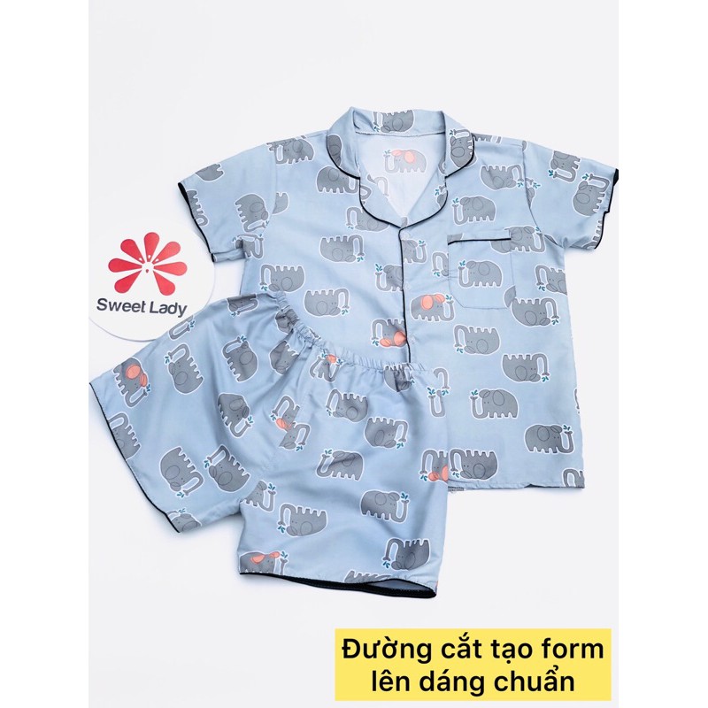 Bộ Quần Đùi Áo Cộc hình siêu cute CHẤT MÁT Kate Thái loại 1 SWEETLADY ảnh thật freeship