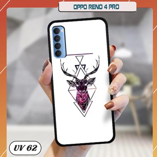Ốp lưng điện thoại OPPO  Reno 4 Pro - lưng nhám viền dẻo