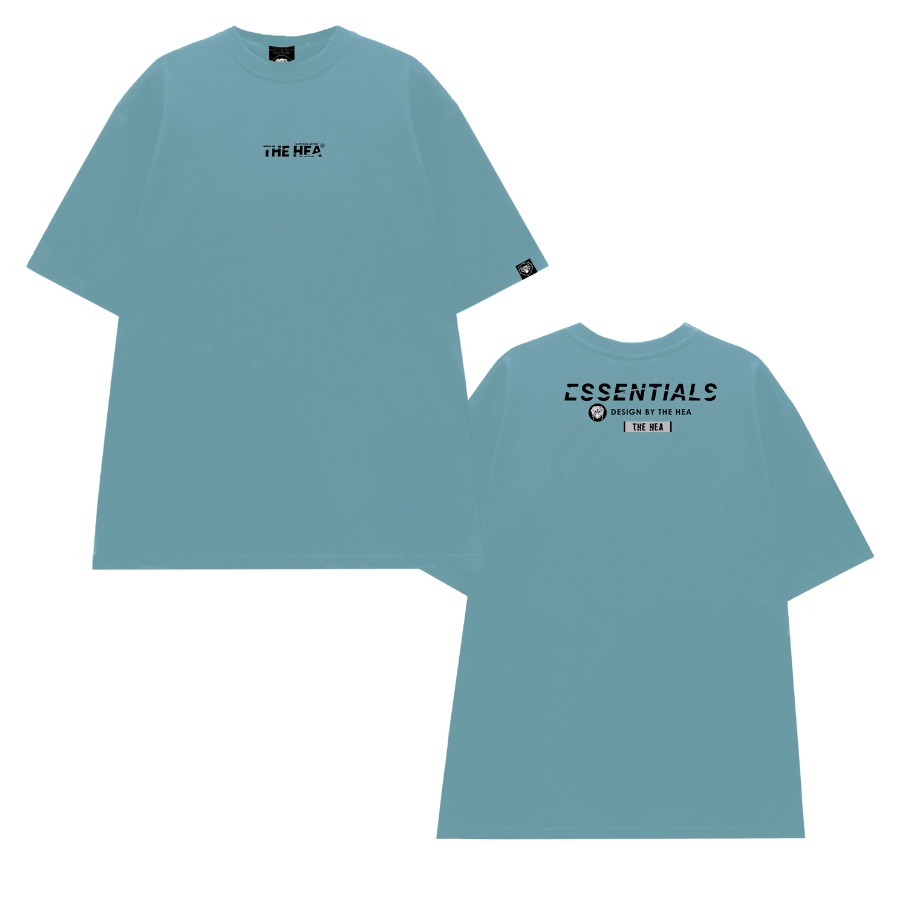 Áo Thun Unisex HEA Essentials Tee 5 Màu Form Rộng Tay Lỡ Streetwear Oversize Cổ Tròn Nam Nữ 100% Cotton - Local Brand HE
